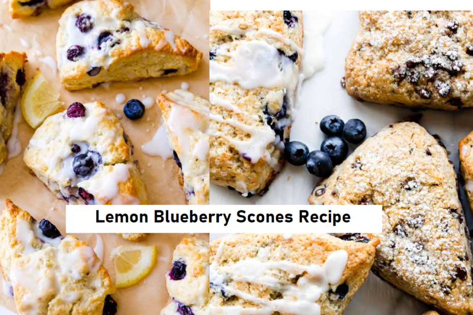 Lemon Blueberry Scones Recipe