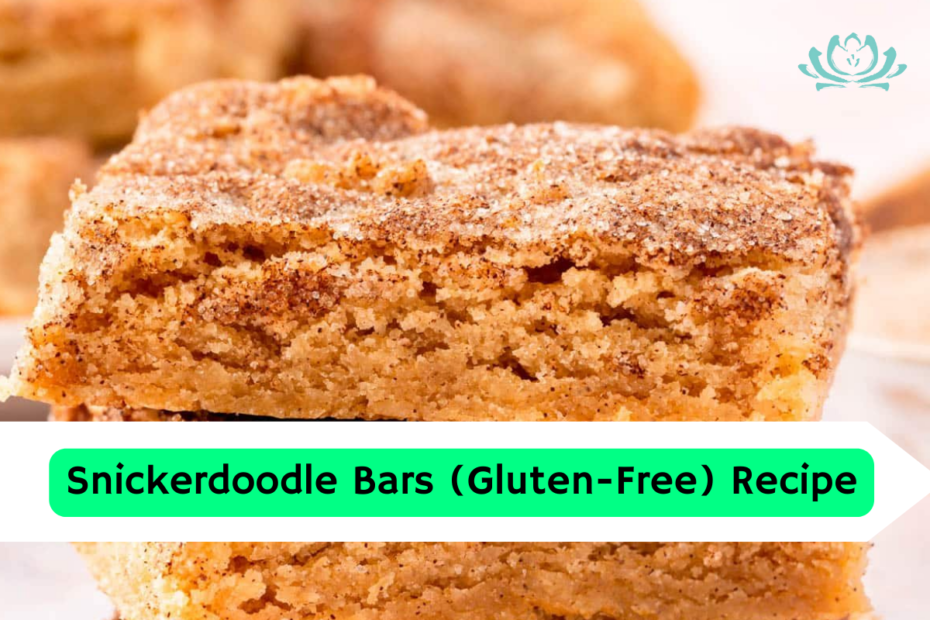 Snickerdoodle Bars (Gluten-Free) Recipe